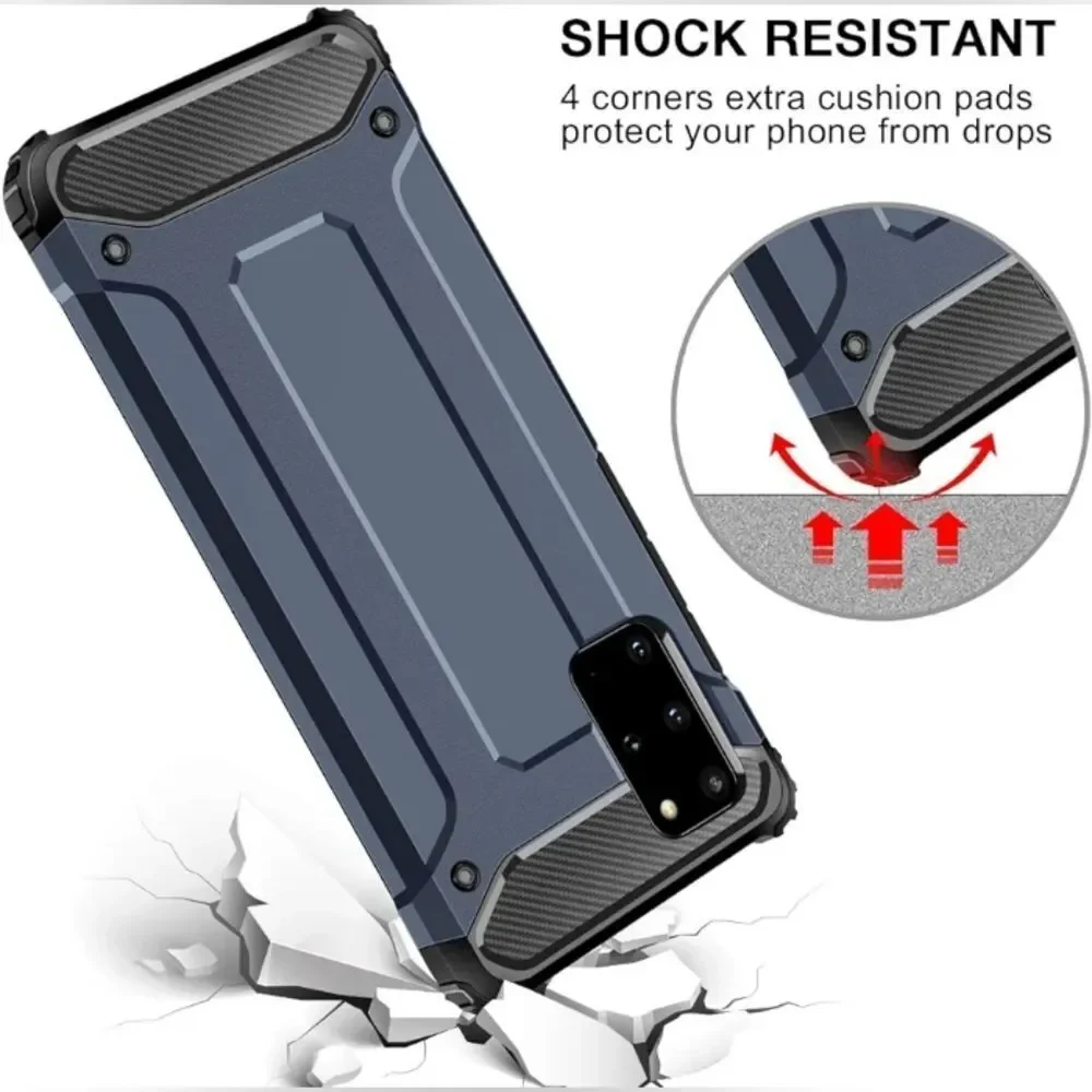 Galaxy S20 Plus Case S20+ Men Protective Rugged Heavy Duty Hybrid Hard Impact